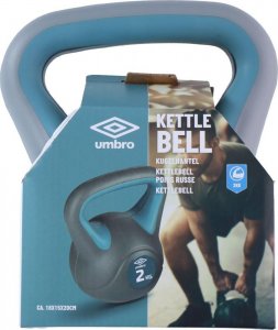 Kettlebell Umbro Hantla odważnik do ćwiczeń kompozytowa kettlebell Umbro 2 kg 3