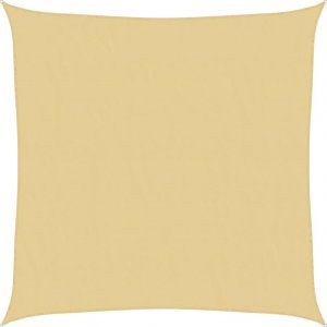 vidaXL vidaXL Żagiel przeciwsłoneczny, piaskowy, 3x3 m, 100% poliester 2