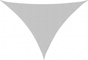 vidaXL vidaXL Żagiel przeciwsłoneczny, jasnoszary, 4x4x5,8 m, 100% poliester 2