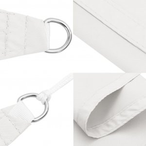 vidaXL vidaXL Żagiel przeciwsłoneczny, biały, 2x2x2 m, 100% poliester 6