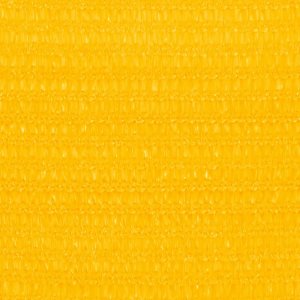 vidaXL vidaXL Żagiel przeciwsłoneczny, 160 g/m, żółty, 4x5 m, HDPE 5