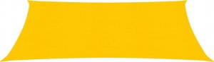 vidaXL vidaXL Żagiel przeciwsłoneczny, 160 g/m, żółty, 3,5x4,5 m, HDPE 2