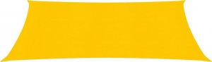 vidaXL Żagiel przeciwsłoneczny, 160 g/m, żółty, 3,5x5 m, HDPE 2