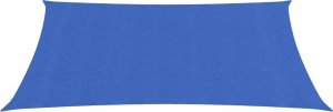 vidaXL Żagiel przeciwsłoneczny, 160 g/m, niebieski, 3,5x4,5 m, HDPE 2