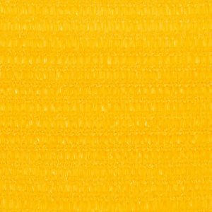 vidaXL vidaXL Żagiel przeciwsłoneczny, 160 g/m, żółty, 5x7 m, HDPE 5