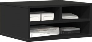 vidaXL Stojak pod drukarkę, czarny, 49x40x22,5 cm 4