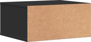 vidaXL Stojak pod drukarkę, czarny, 49x40x22,5 cm 7