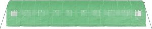 vidaXL Szklarnia ze stalową ramą, zielona, 20 m, 10x2x2 m 5