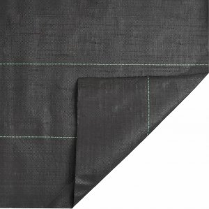 vidaXL vidaXL Agrowłóknina antychwastowa, czarna, 2x25 m, PP 6
