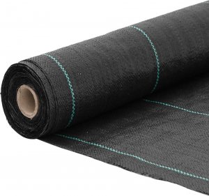vidaXL vidaXL Agrowłóknina antychwastowa, czarna, 1,5x25 m, PP 3