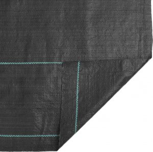 vidaXL vidaXL Agrowłóknina antychwastowa, czarna, 0,5x50 m, PP 7