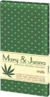 Euphoria Czekolada mleczna Mary&Juana z łuskanym ziarnem konopi 80g - EUPHORIA 1