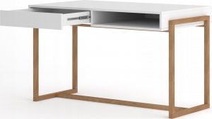 Biurko Vivaldi Meble BIURKO OSLO LE biały 2K 8