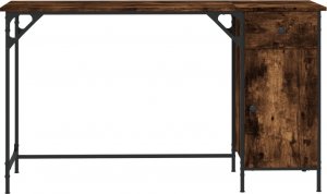 Biurko vidaXL Brązowe 131 cm x 48 cm 5