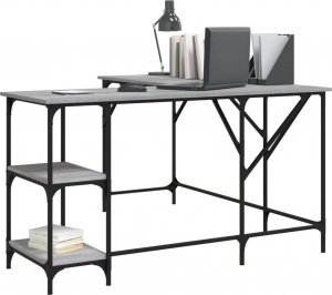 Biurko vidaXL Dąb Sonoma 139 cm x 75 cm 3