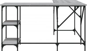 Biurko vidaXL Dąb Sonoma 139 cm x 75 cm 4