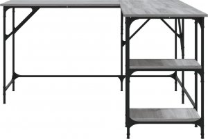 Biurko vidaXL Dąb Sonoma 139 cm x 75 cm 5