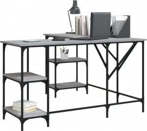 Biurko vidaXL Dąb Sonoma 139 cm x 139 cm 3