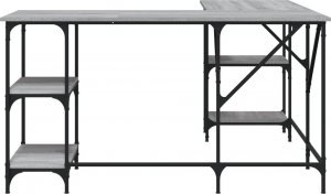 Biurko vidaXL Dąb Sonoma 139 cm x 139 cm 4