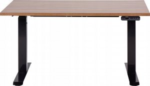 Biurko Beliani Destin III Brązowo-Czarne 120 cm x 72 cm 3