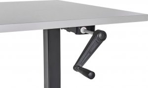 Biurko Beliani Destin III Szaro-Czarne 160 cm x 72 cm 4