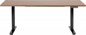 Biurko Beliani DESTIN IV Brązowo-Czarne 180 cm x 80 cm 3
