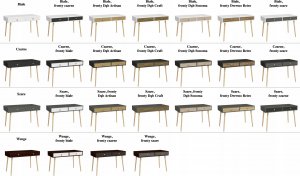 Biurko Modi Meble Nordic Białe 120 cm x 60 cm 8
