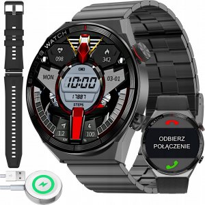 Smartwatch Rubicon SMARTWATCH MĘSKI Rubicon RNCE99 - WYKONYWANIE POŁĄCZEŃ, ŁADOWANIE BEZPRZEWODOWE (sr046b) 18