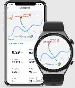 Smartwatch Rubicon SMARTWATCH MĘSKI Rubicon RNCE99 - WYKONYWANIE POŁĄCZEŃ, ŁADOWANIE BEZPRZEWODOWE (sr046b) 30