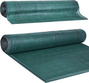 Springos Siatka cieniująca 95% osłonowa 1,5x50m zielona 185g/m2 200 szt. opasek zaciskowych Uniwersalny 8