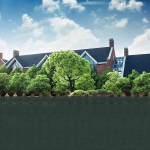 Springos Siatka cieniująca 95% osłonowa 1,5x50m zielona 185g/m2 200 szt. opasek zaciskowych Uniwersalny 9