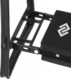 Springos Krzesło wielofunkcyjne, ogrodowe do pielenia z przybornikiem na narzędzia, składany klęcznik, czarny UNIWERSALNY 14