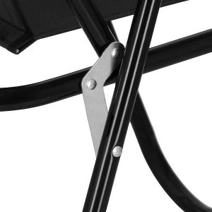 Springos Krzesło turystyczne, wędkarskie składane krzesełko na biwak, plaże czarne UNIWERSALNY 5