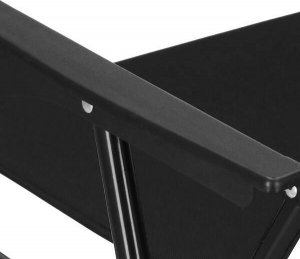 Springos Krzesło turystyczne, wędkarskie składane krzesełko na biwak, plaże czarne UNIWERSALNY 7