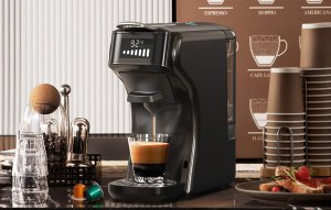 Ekspres ciśnieniowy HiBREW 5-in-1 kapsulinis kavos maker H1B-juodas (juodas) 3