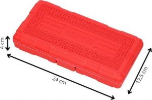 Springos Klucze nasadowe zestaw 45 elementów, z walizką narzędzia warsztatowe UNIWERSALNY 13