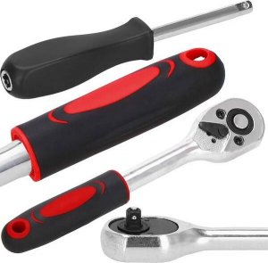 Zestaw narzędzi Springos Narzędzia warsztatowe, zestaw 46 el. klucze nasadowe z stali hartowanej w walizce UNIWERSALNY 11