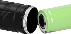 Latarka Springos Latarka taktyczna LED wojskowa wielofunkcyjna z zoomem akumulatorowa czarna UNIWERSALNY 14