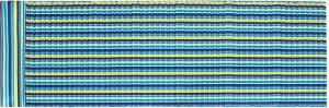 Springos Mata plażowa z poduszką 180x60 cm karimata piankowa, kolorowe pasy UNIWERSALNY 11