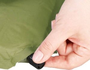 Springos Mata samopompująca 180 cm mata turystyczna biwakowa z pokrowcem zielona UNIWERSALNY 9