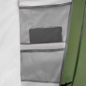 Namiot turystyczny Springos Namiot turystyczny 4-osobowy, dwie sypialnie z przedsionkiem, 460x200x245 cm, zielony UNIWERSALNY 18