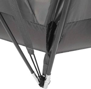 Namiot turystyczny Springos Namiot turystyczny 6-osobowy 215x450x180 cm z moskitierą i pokrowcem wodoodporny szary UNIWERSALNY 20