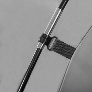 Namiot turystyczny Springos Namiot turystyczny 6-osobowy 215x450x180 cm z moskitierą i pokrowcem wodoodporny szary UNIWERSALNY 21