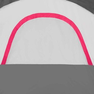 Namiot turystyczny Springos Namiot turystyczny 6-osobowy 215x450x180 cm z moskitierą i pokrowcem wodoodporny szary UNIWERSALNY 23