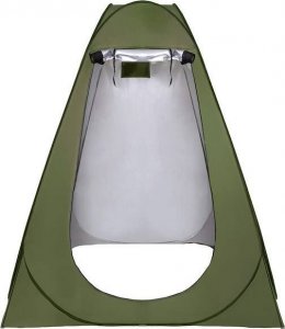 Springos Namiot plażowy samorozkładający 190x120x120 cm mobilna przebieralnia zielony UNIWERSALNY 16