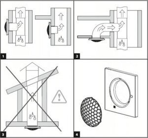 Vents VENTS Silent bathroom fan, 100TH humidity sensor | Vents 3