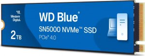 Dysk SSD WD Blue SN5000 2TB M.2 2280 PCI-E x4 Gen4 NVMe (WDS200T4B0E) 2