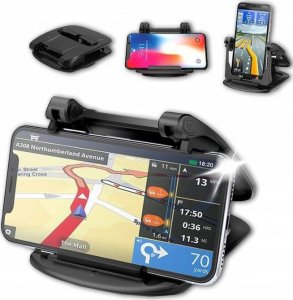 SUPERO Uchwyt samochodowy na telefon, do GPS Supero Car Dashboard Mount For Phone czarny 1