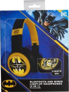 Słuchawki Batman słuchawki nauszne BT Light-Up Batman Logo 11