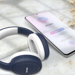 Słuchawki Pantone słuchawki Bluetooth PT-WH008 Navy 2380C nauszne 3